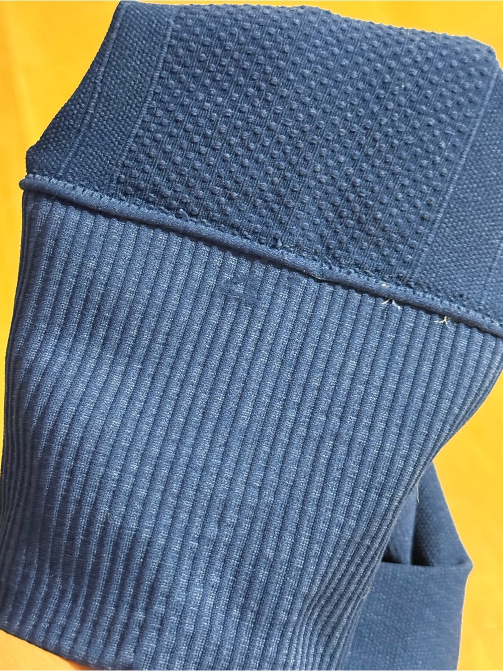 Lululemon Ebb To Street Ribbed Leggings Heather Blue - Picture 3 of 8